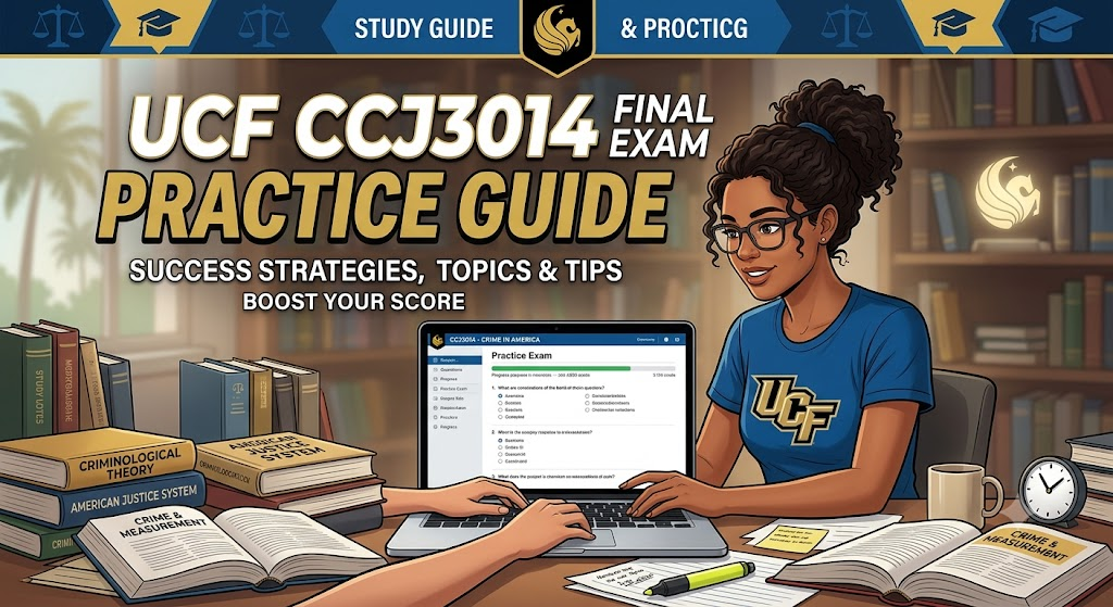 University of Central Florida (UCF) CCJ3014 Final Practice Exam Banner