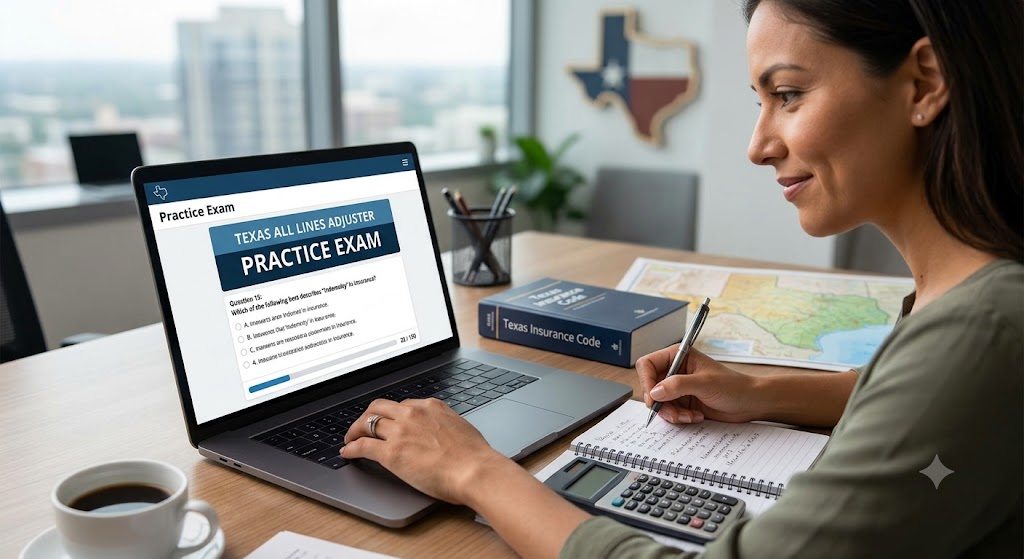 Texas All Lines Adjuster Practice Exam Banner