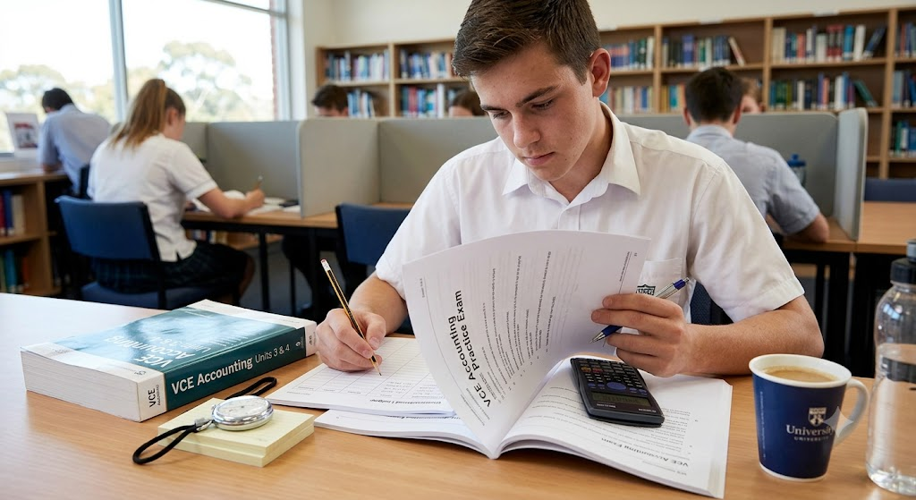 VCE Accounting Practice Test Banner