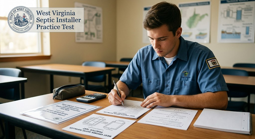 West Virginia Septic Installer Practice Test Banner