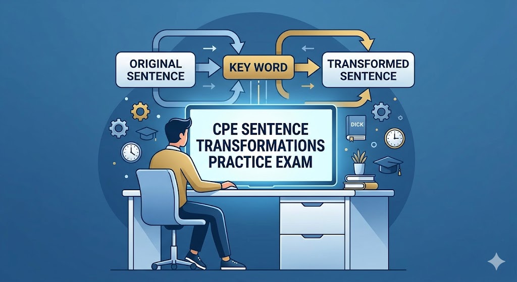 CPE – Sentence Transformations Practice Exam Banner