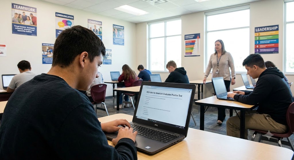 NCA Jobs for America’s Graduates (JAG) Practice Test Banner