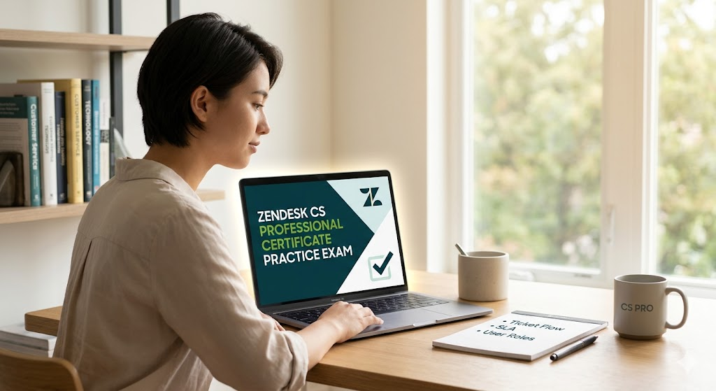 Zendesk CS Professional Certificate Practice Test Banner
