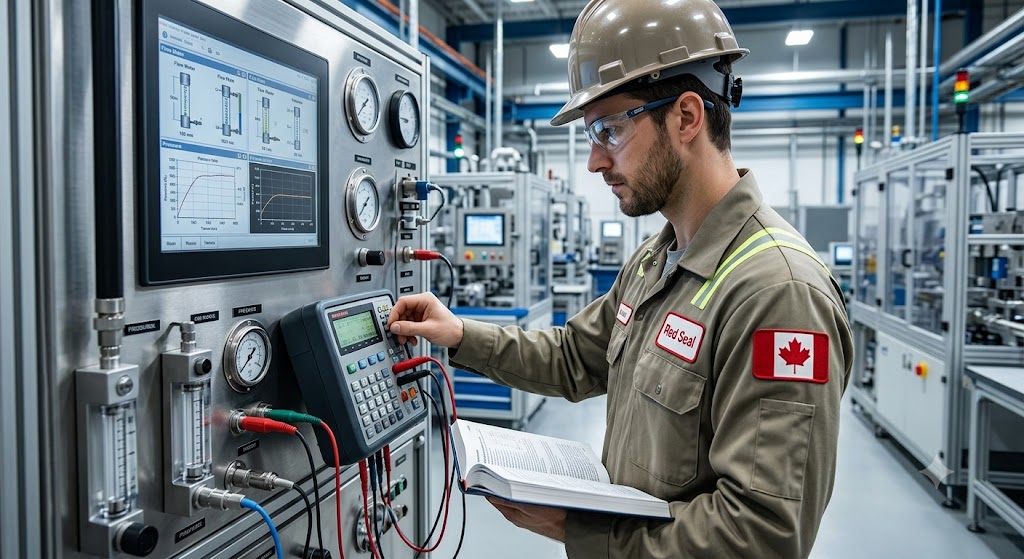 Red Seal Instrumentation and Control Technician Practice Exam Banner