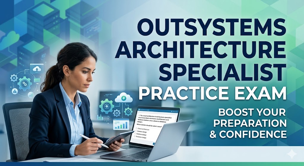 OutSystems Architecture Specialist Practice Exam Banner