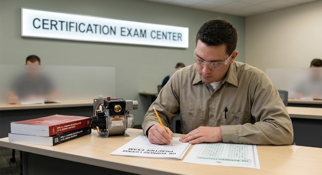 Oil Burners License Practice Test Banner