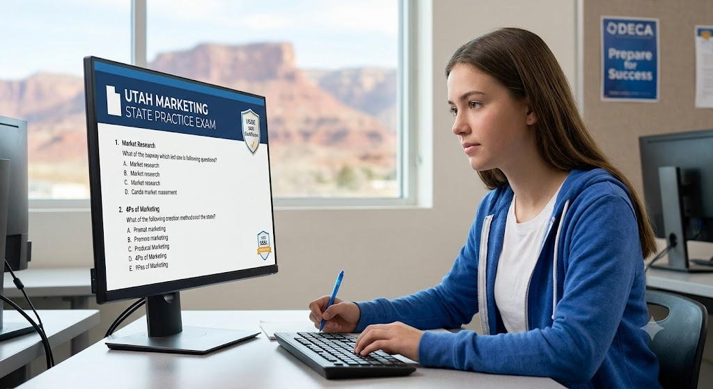 Utah Marketing State Practice Exam Banner