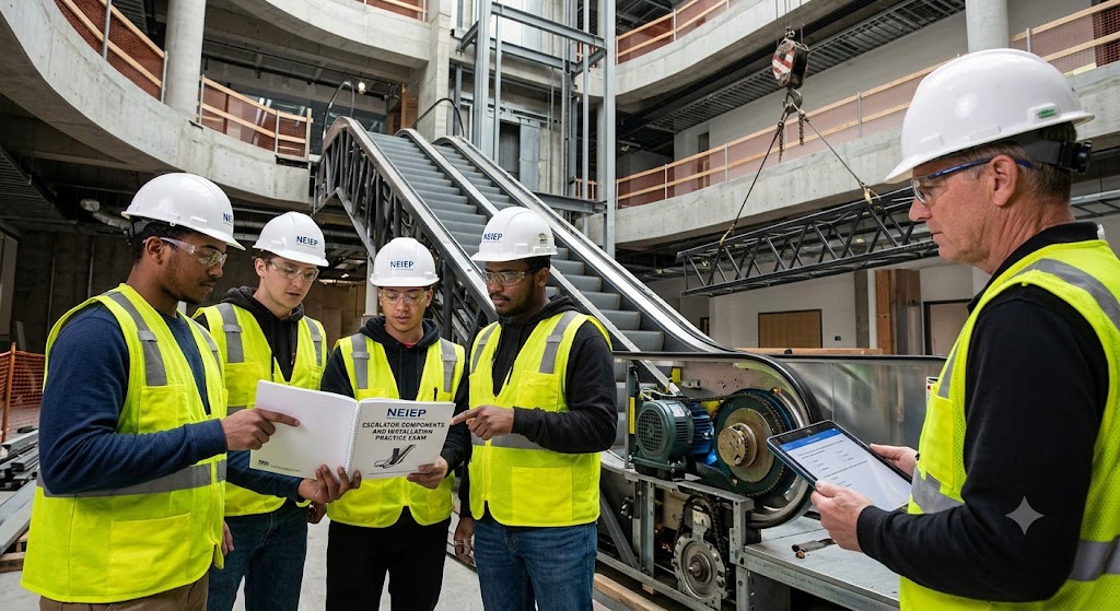 Prepare for the NEIEP Escalator Components and Installation Banner