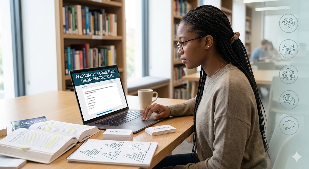 Personality and Counseling Theory Practice Exam Banner