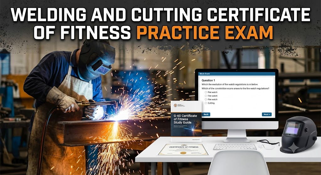 Welding and Cutting Certificate of Fitness Practice Test Banner