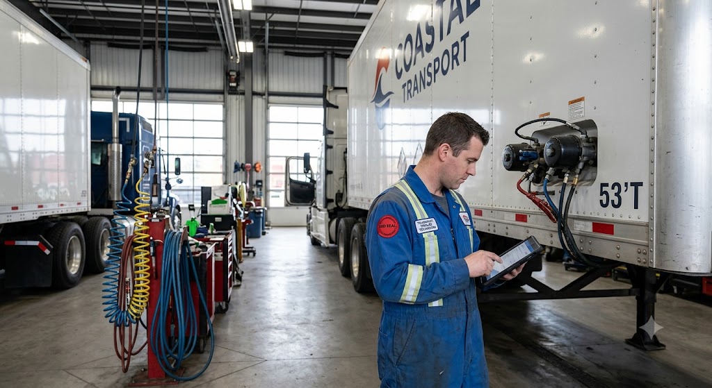 Red Seal Transport Trailer Technician Practice Exam Banner