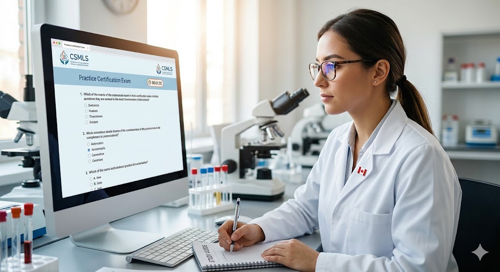 Medical Laboratory Professions and Certification in Canada Practice Exam Banner