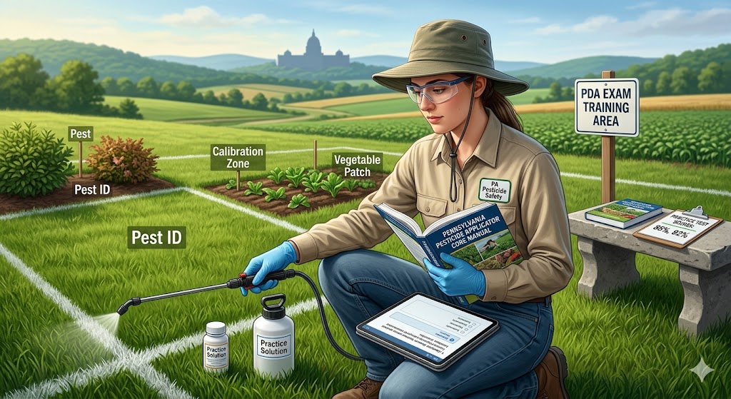 Pennsylvania Pesticide Applicator Practice Exam Banner