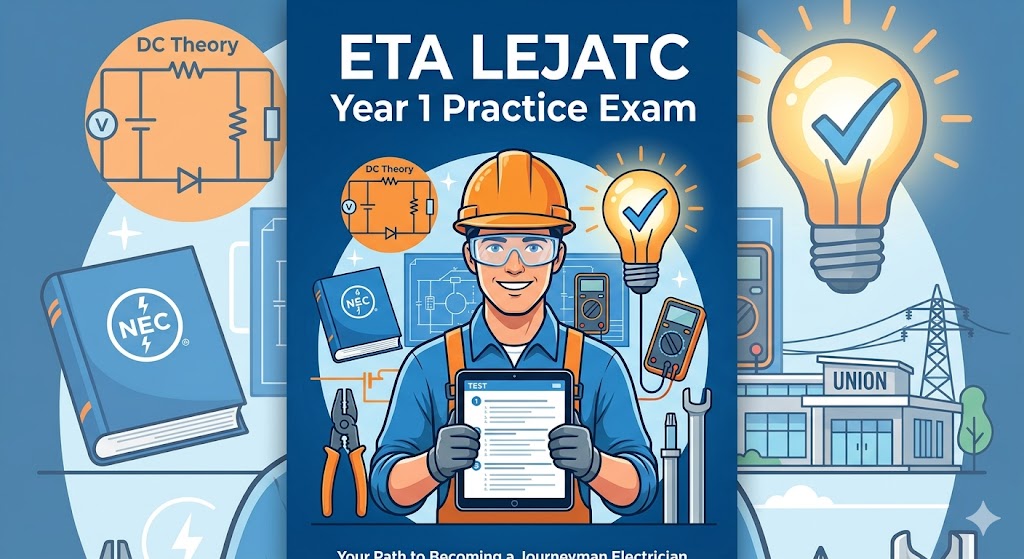 ETA Local Electrical Joint Apprenticeship and Training Committee (LEJATC) Year 1 Practice Test Banner