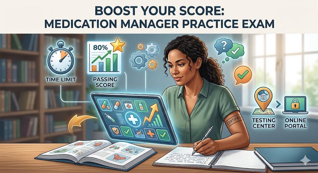 Medication Manager Practice Test Banner