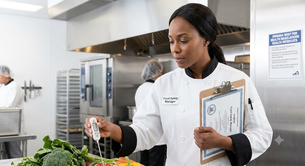 Virginia Food Safety Manager Certification Practice Exam Banner