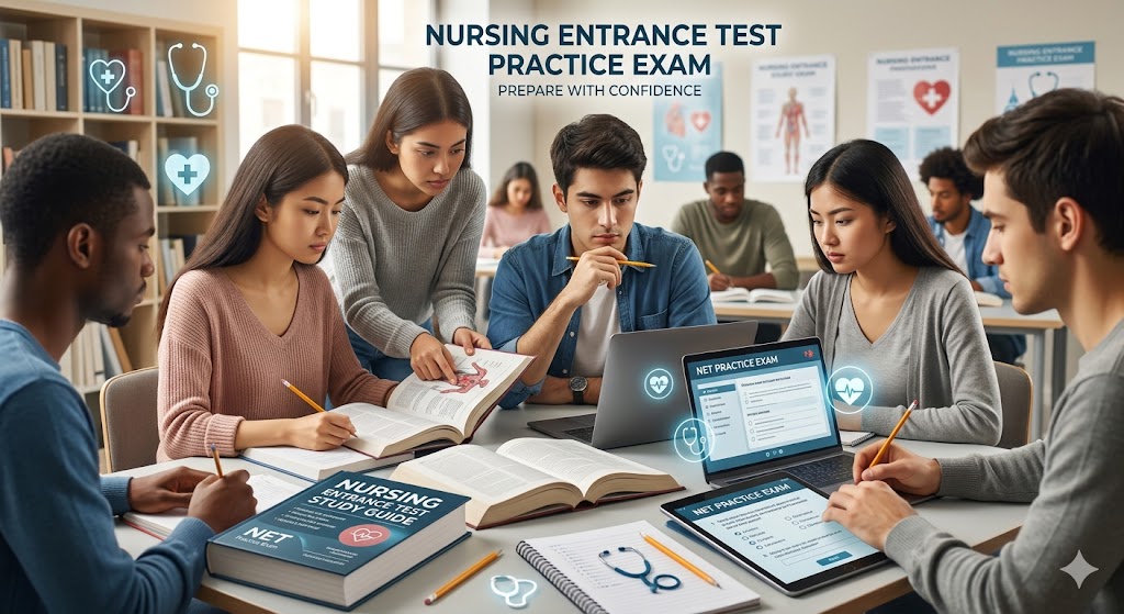 NET Nursing Practice Exam Guide Banner