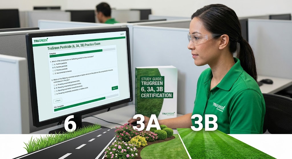 TruGreen Pesticide Certification (6, 3A, 3B) Practice Test Banner