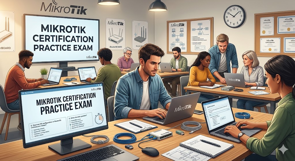 MikroTik Certification Practice Exam Banner