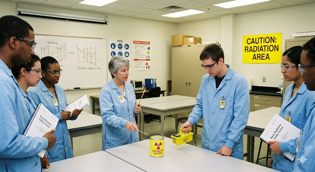 Generic Radiation Worker Training Practice Test Banner