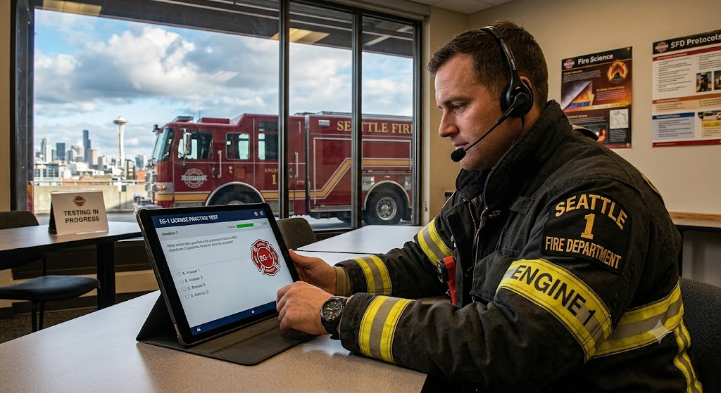 Seattle Fire Department EG-1 License Practice Test Banner