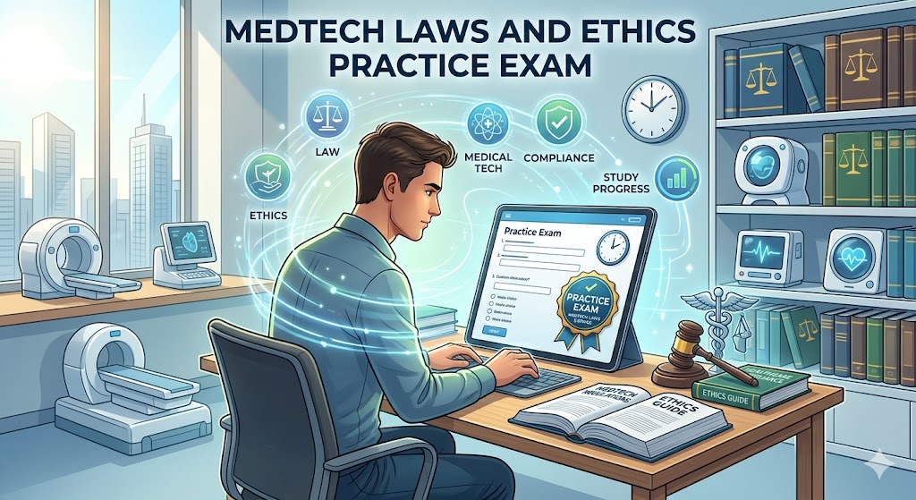 MedTech Laws and Ethics Practice Test Banner