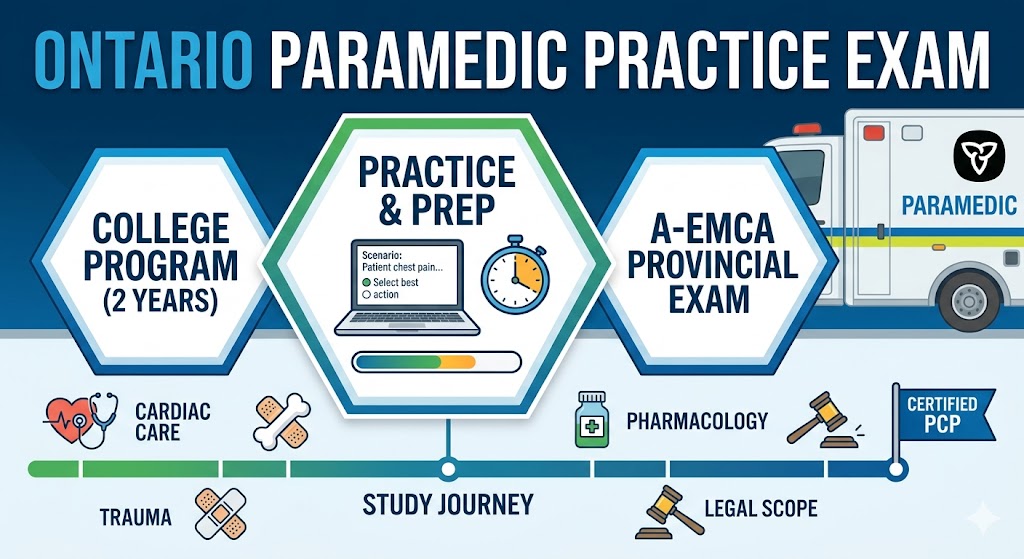 Ontario Primary Care Paramedic Practice Exam Banner