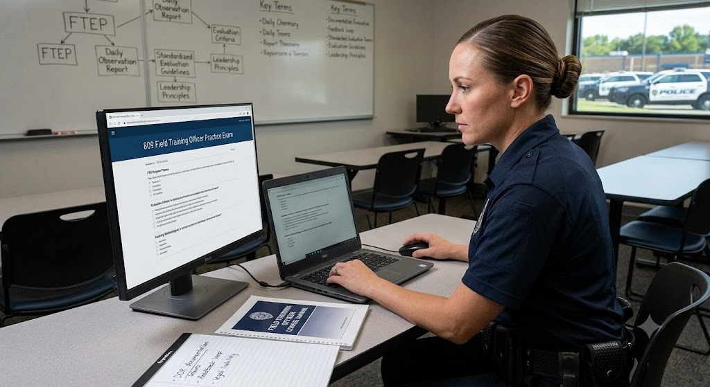 809 Field Training Officer Course for Law Enforcement Practice Test Banner