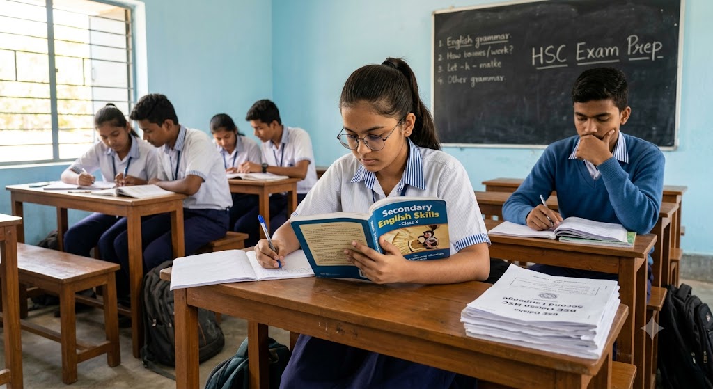 BSE Odisha HSC Second Language Exam Prep | India Banner