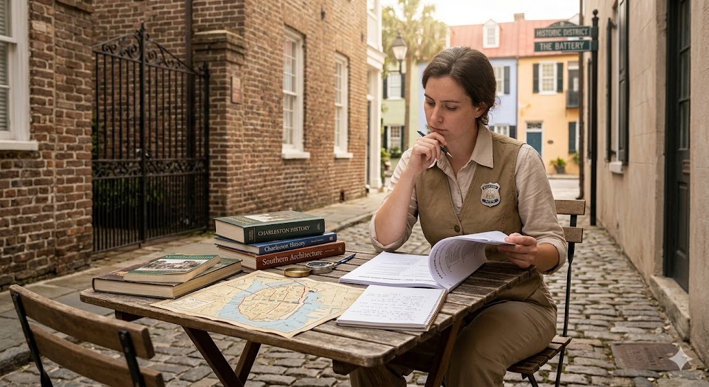 Charleston Tour Guide License Banner
