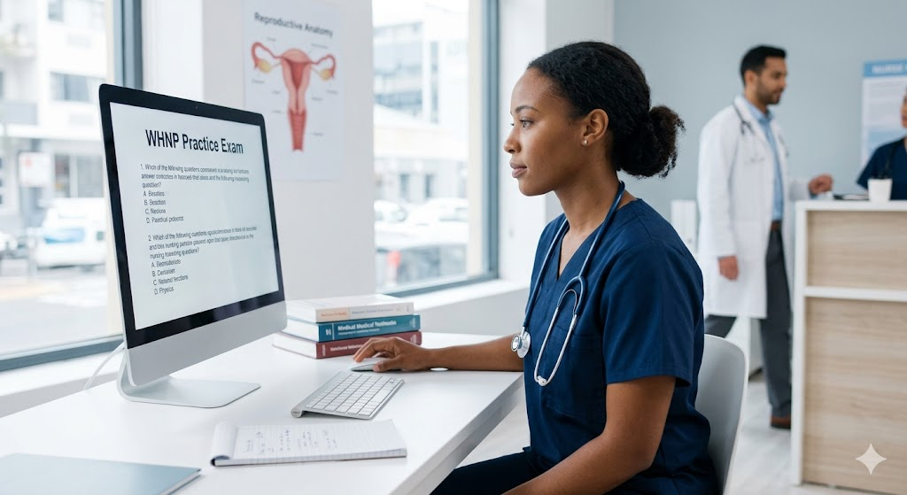 Women Health Nurse Practitioner (WHNP) Practice Test Banner