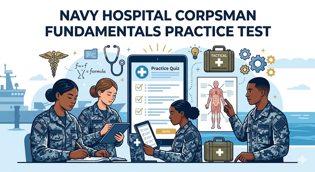 Navy Hospital Corpsman Fundamentals Practice Test Banner