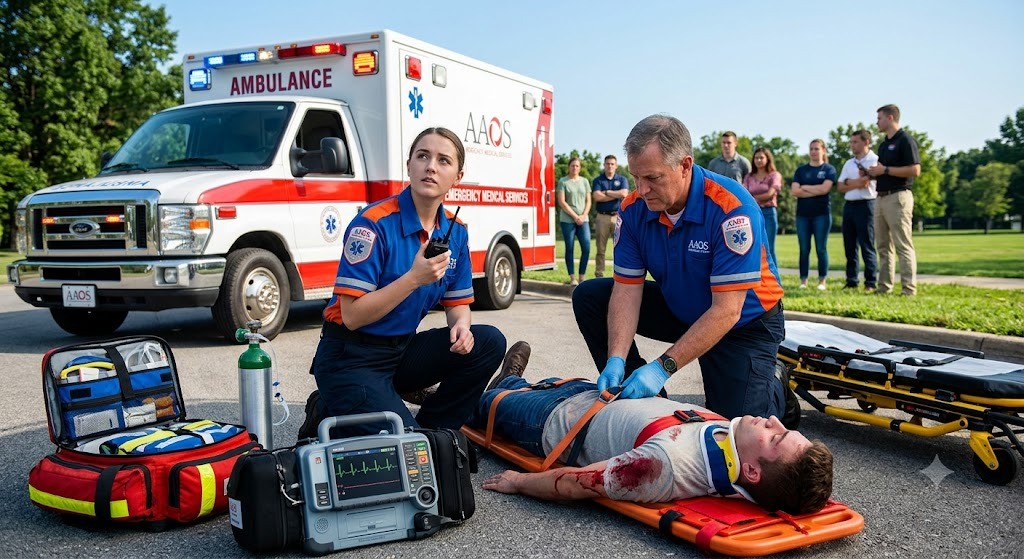 AAOS Emergency Care and Transport of the Sick and Injured Practice Exam Banner