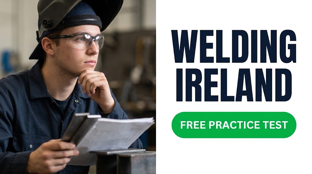 Welding Practice Test & Exam Prep | Ireland Banner