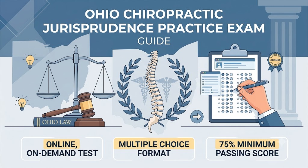 Ohio Chiropractic Jurisprudence Practice Exam Banner