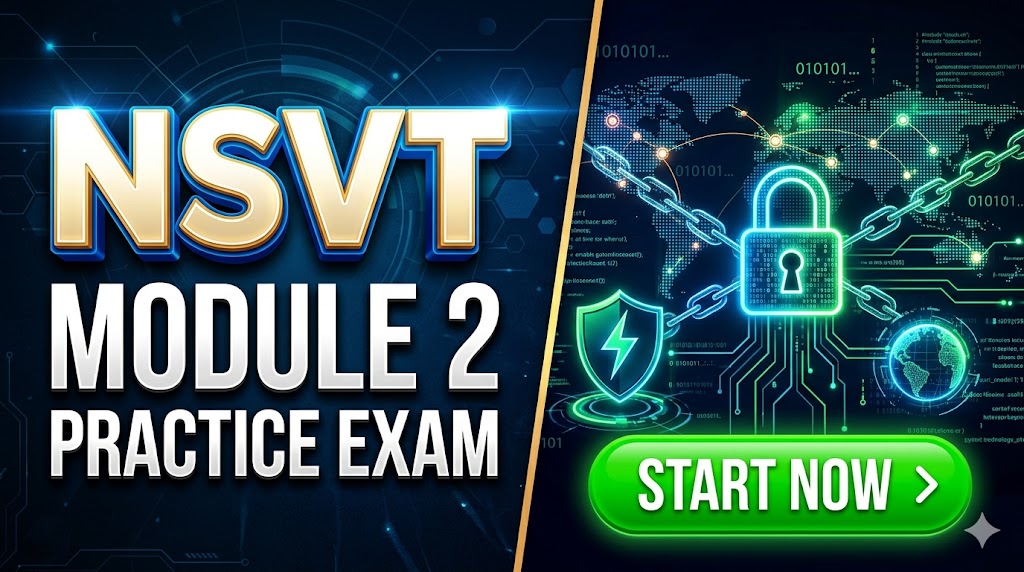 NSVT Module 2 Practice Exam Banner