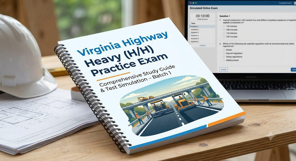 Virginia Highway Heavy (H/H) Batch 1 Practice Exam Banner