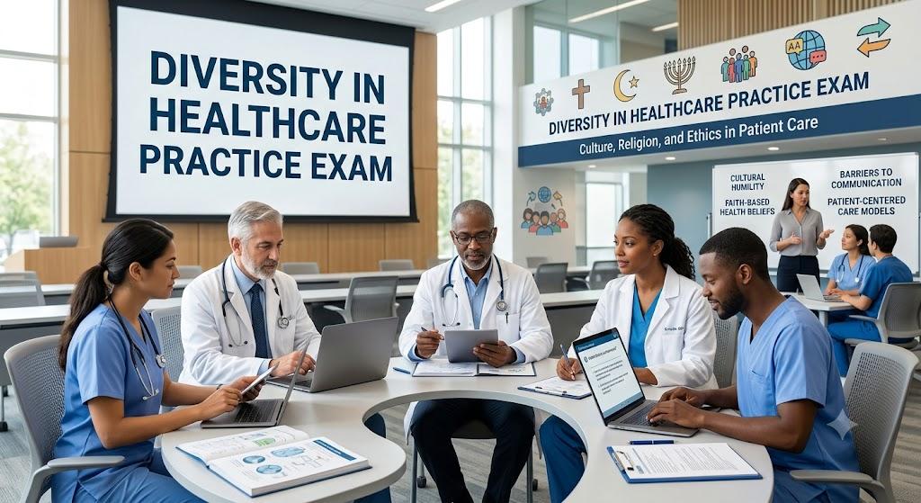 Understanding Culture, Religion, and Diversity in Healthcare Practice Test Banner
