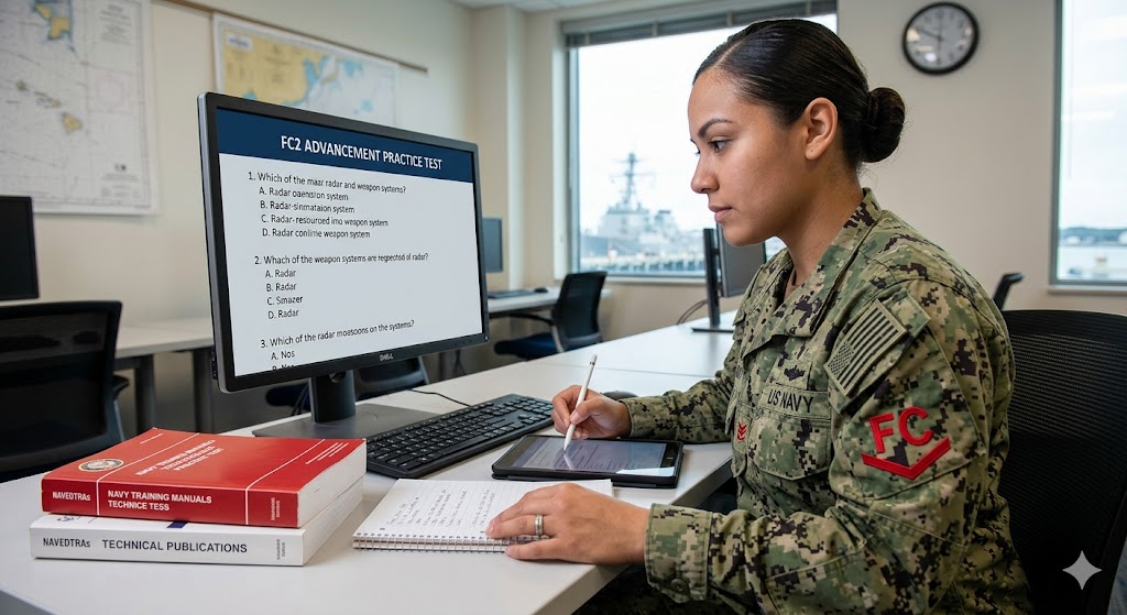 Fire Controlman Second Class (FC2) Advancement Practice Test Banner