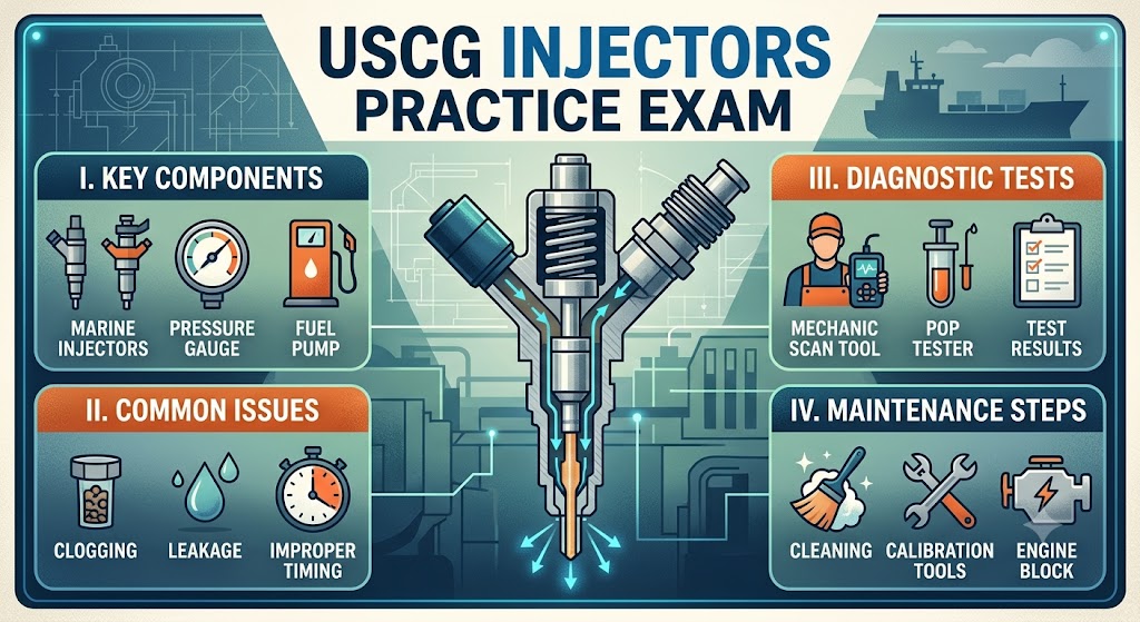 USCG Injectors Practice Exam Banner