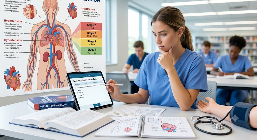 NCLEX Hypertension Practice Test Banner