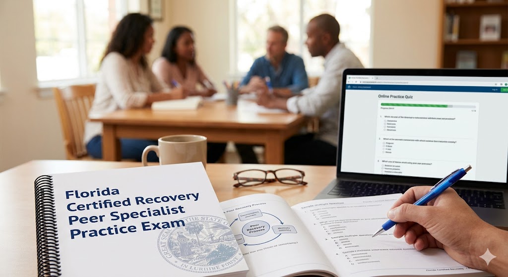 Florida Certified Recovery Peer Specialist Practice Exam Banner