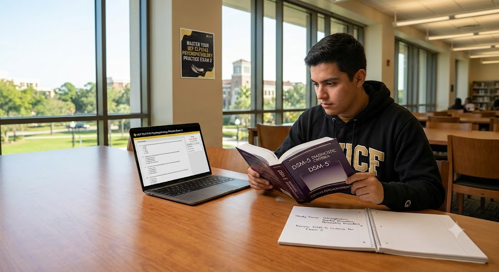 University of Central Florida (UCF) CLP3143 Psychopathology Practice Exam 2 Banner