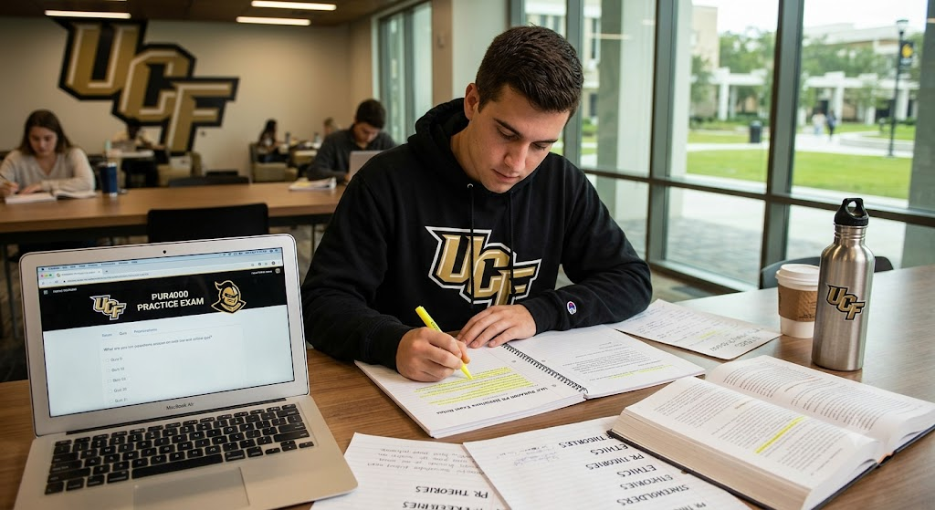 University of Central Florida (UCF) PUR4000 Public Relations Midterm Practice Exam Banner