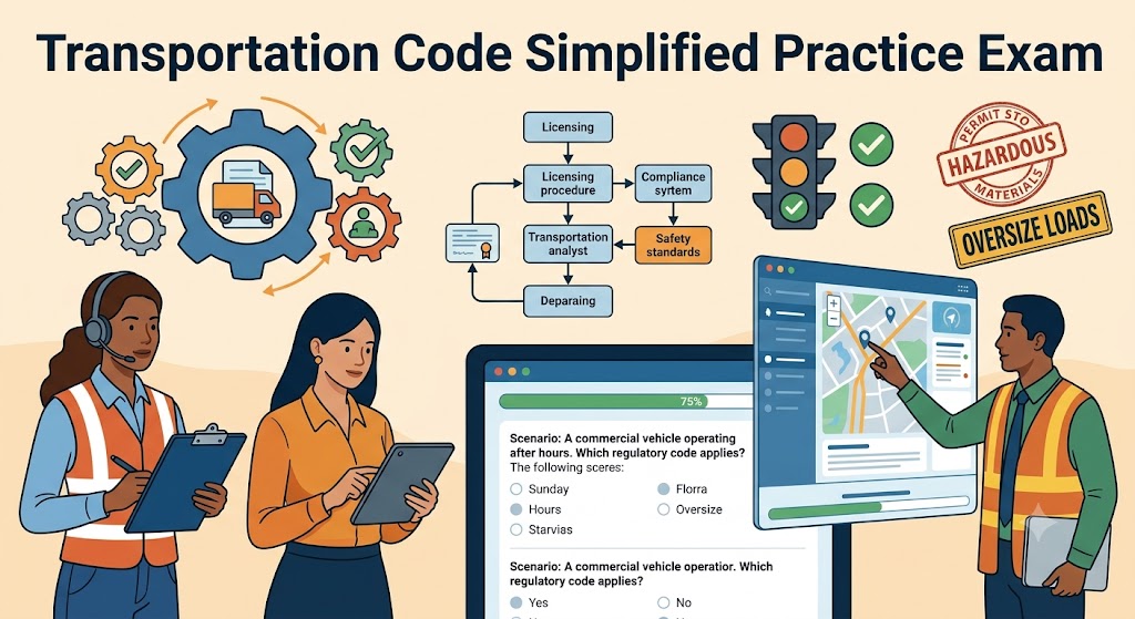 Transportation Licensing Center (TLC) Guam PSA Practice Test Banner