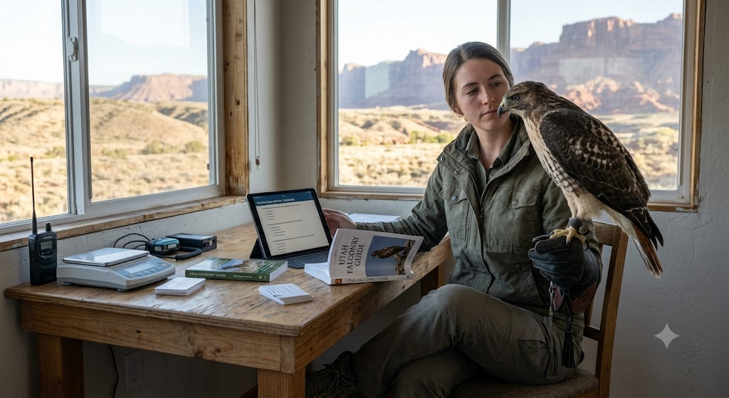 Utah Falconry License Practice Exam Banner