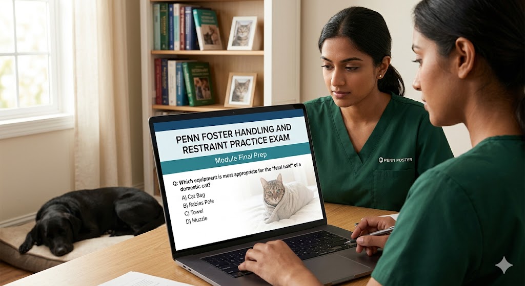 Penn Foster Handling and Restraint Practice Test Banner