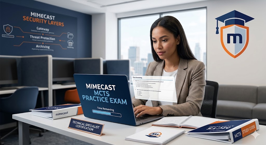 Mimecast Certified Technical Specialist (MCTS) Practice Test Banner