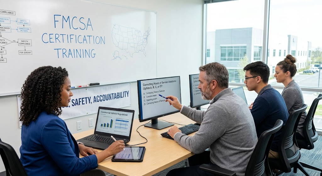 FMCSA Guidelines and Certification Practice Test Banner