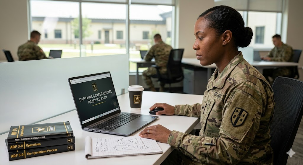 Captains Career Course Practice Exam Banner